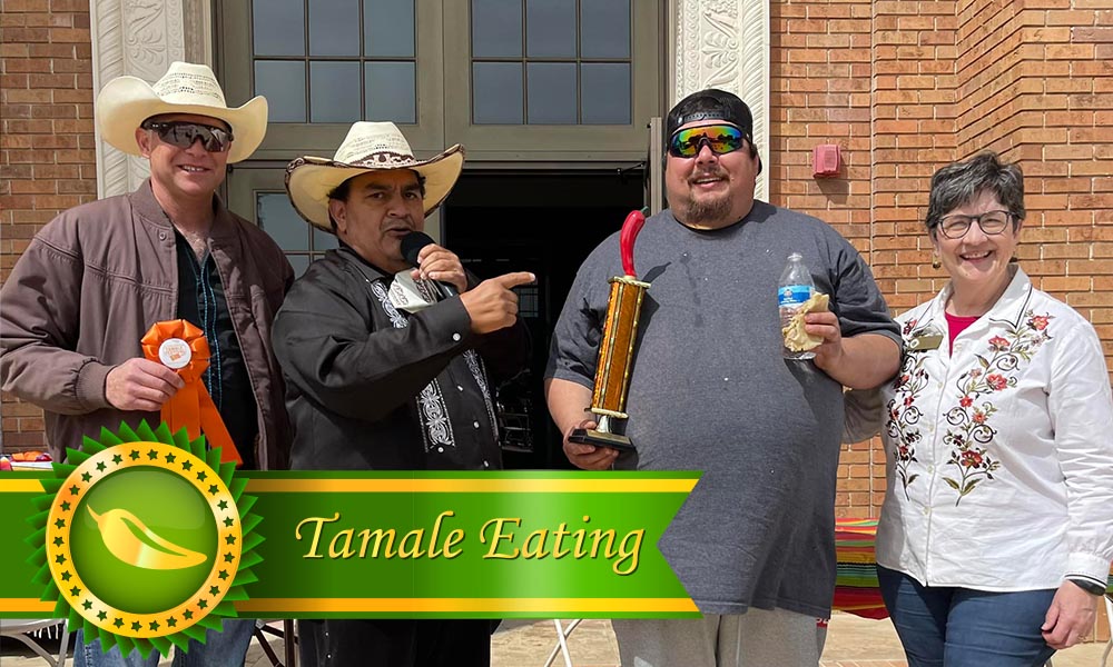 Image of 2023 12 and Over Tamale Eating Contest winner